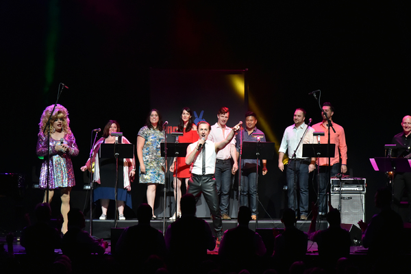 Photo Flash: Alan Cumming, Jane Lynch, Faith Prince and More Onstage in CONCERT FOR AMERICA at the Curran Image