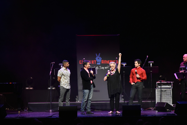 Photo Flash: Alan Cumming, Jane Lynch, Faith Prince and More Onstage in CONCERT FOR AMERICA at the Curran Image