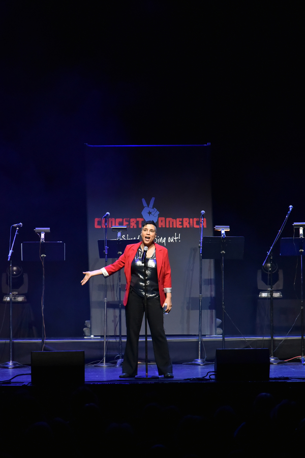 Photo Flash: Alan Cumming, Jane Lynch, Faith Prince and More Onstage in CONCERT FOR AMERICA at the Curran Image