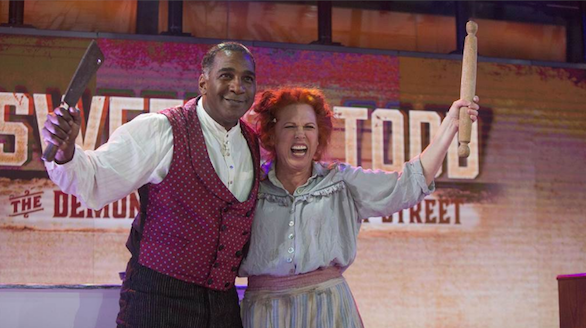 SWEENEY TODD's Carolee Carmello and Norm Lewis Perform on TODAY Image