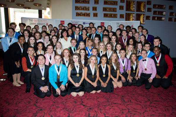 The 2017 Jimmy Awards Nominees with Charlotte St. Martin, Ben Platt, Kiesha Lalama, a Photo