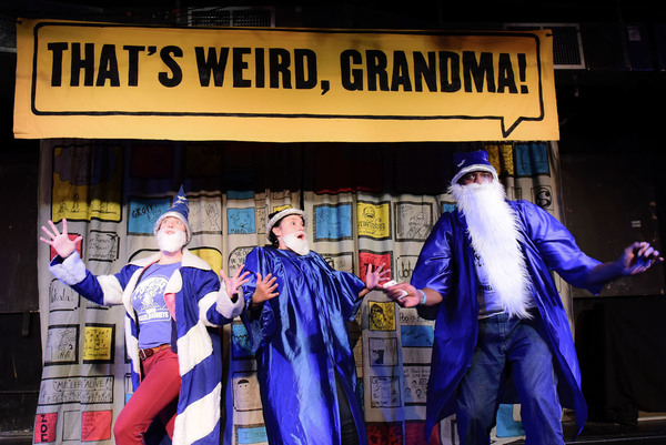 Photo Flash: First Look at Barrel of Monkeys' THAT'S WEIRD, GRANDMA: ATTACK OF THE PHANTOM BBQ Image