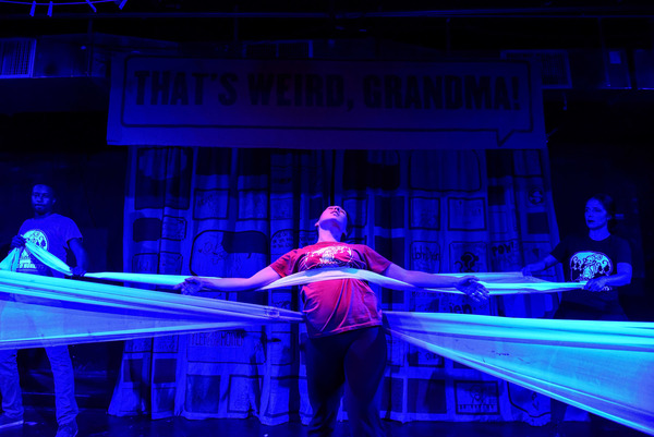 Photo Flash: First Look at Barrel of Monkeys' THAT'S WEIRD, GRANDMA: ATTACK OF THE PHANTOM BBQ Image