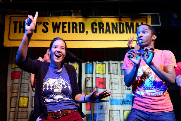 Photo Flash: First Look at Barrel of Monkeys' THAT'S WEIRD, GRANDMA: ATTACK OF THE PHANTOM BBQ Image