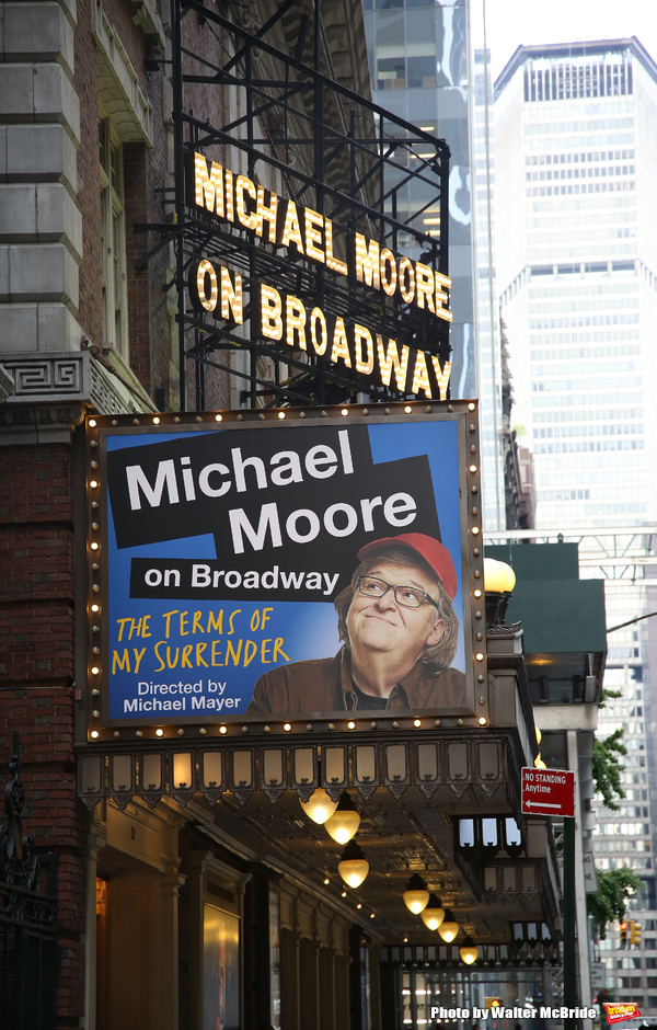 "Michael Moore on Broadway: The Terms of My Surrender" Photo