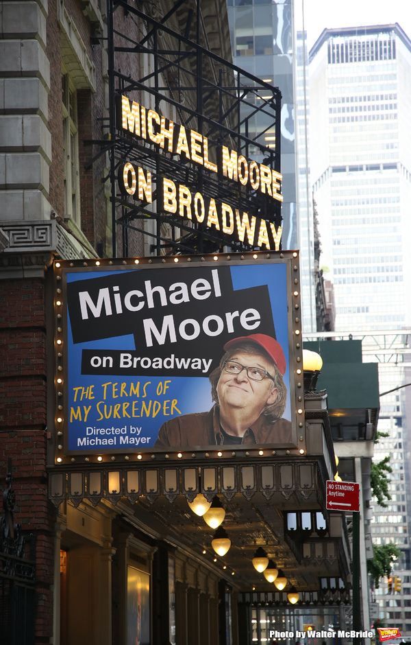 Up on the Marquee: Michael Moore's THE TERMS OF MY SURRENDER Image
