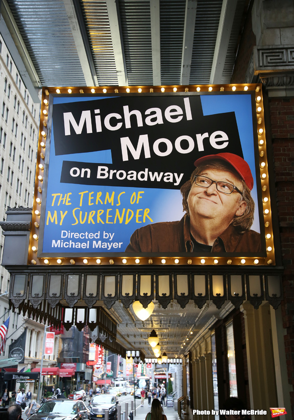 "Michael Moore on Broadway: The Terms of My Surrender"way: The Terms of My Surrender" Photo