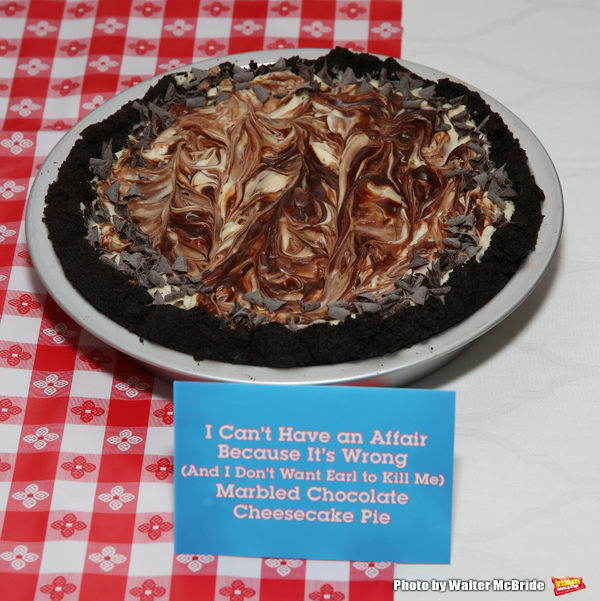 Photo Coverage: Pie Perfection- WAITRESS Cast Tastes Sweet Treats from 'Sugar, Butter, Flour: The Waitress Pie Cookbook' Image