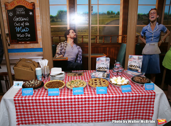 Photo Coverage: Pie Perfection- WAITRESS Cast Tastes Sweet Treats from 'Sugar, Butter, Flour: The Waitress Pie Cookbook' Image