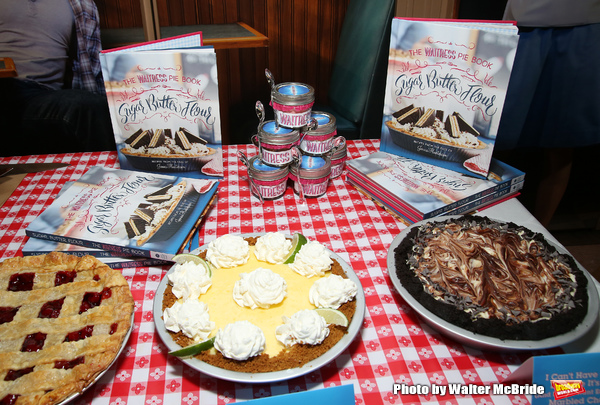 Photo Coverage: Pie Perfection- WAITRESS Cast Tastes Sweet Treats from 'Sugar, Butter, Flour: The Waitress Pie Cookbook' Image