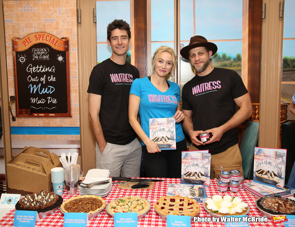 Photo Coverage: Pie Perfection- WAITRESS Cast Tastes Sweet Treats from 'Sugar, Butter, Flour: The Waitress Pie Cookbook' Image