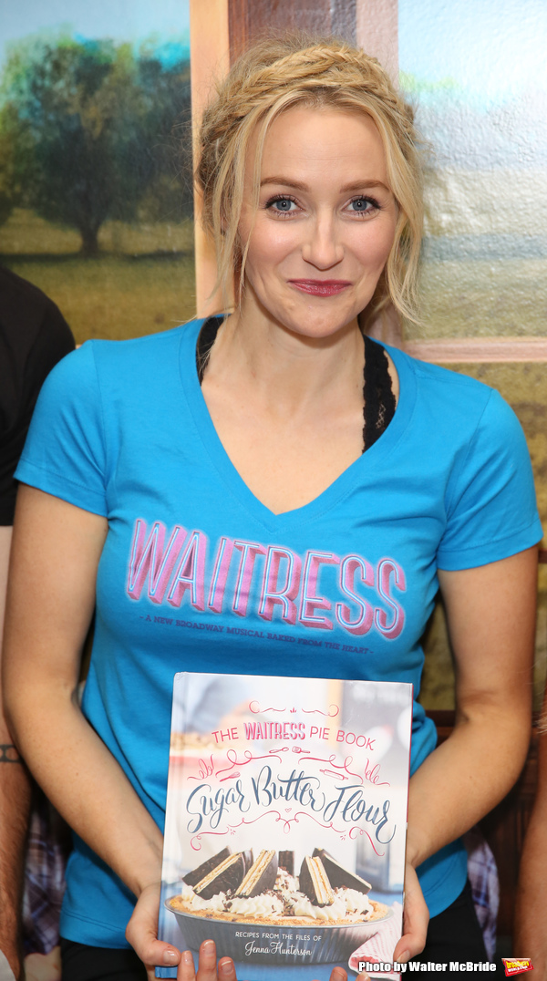 Photo Coverage: Pie Perfection- WAITRESS Cast Tastes Sweet Treats from 'Sugar, Butter, Flour: The Waitress Pie Cookbook' Image