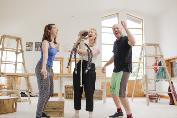 Photo Flash: Inside Rehearsal for TIDDLER & OTHER TERRIFIC TALES at Leicester Square Theatre 