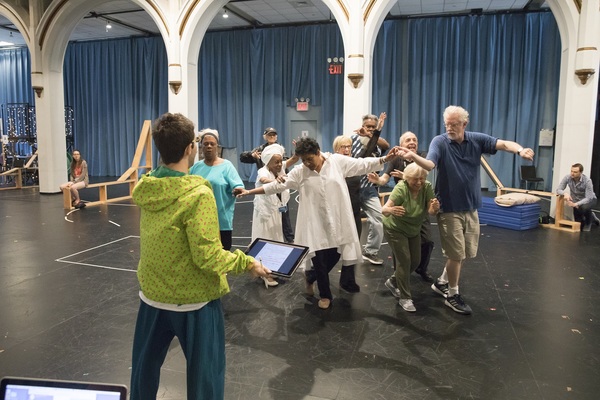 Photo Flash: Inside Rehearsal with Annaleigh Ashford, Phylicia Rashad and More for A MIDSUMMER NIGHT'S DREAM at Shakespeare in the Park Image