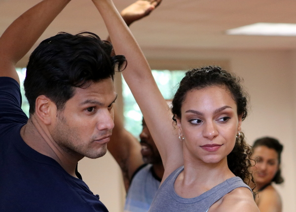 Photo Flash: WEST SIDE STORY Cast Gets Dancing in Rehearsal at Ivoryton Playhouse Image