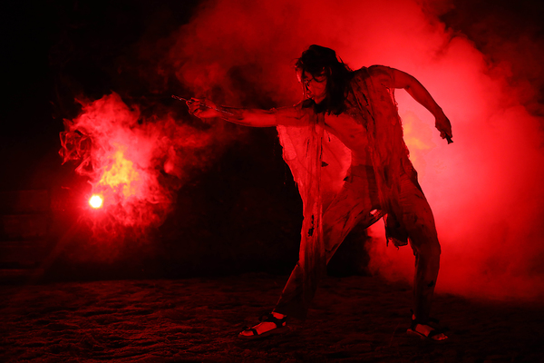 Photo Flash: First Look at Justin Deeley in Waterfall-Set MACBETH at Serenbe Playhouse Image