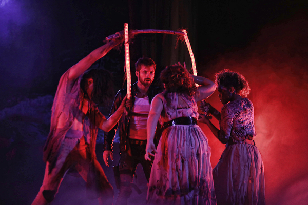 Photo Flash: First Look at Justin Deeley in Waterfall-Set MACBETH at Serenbe Playhouse Image