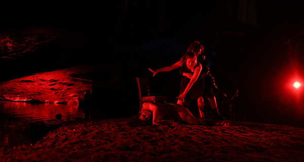 Photo Flash: First Look at Justin Deeley in Waterfall-Set MACBETH at Serenbe Playhouse Image