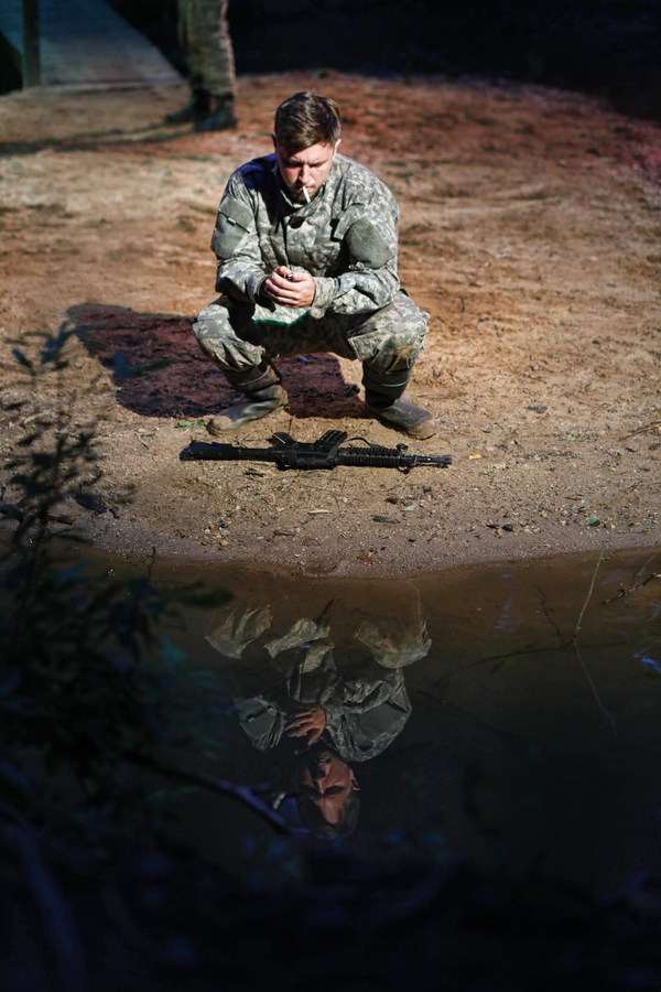 Photo Flash: First Look at Justin Deeley in Waterfall-Set MACBETH at Serenbe Playhouse Image