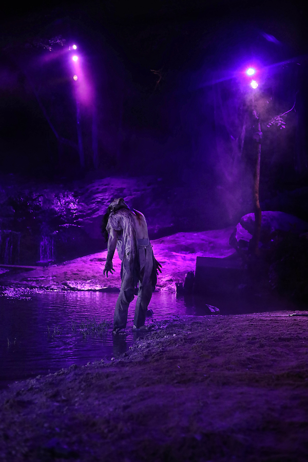 Photo Flash: First Look at Justin Deeley in Waterfall-Set MACBETH at Serenbe Playhouse Image