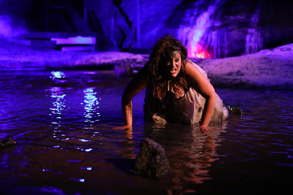 Photo Flash: First Look at Justin Deeley in Waterfall-Set MACBETH at Serenbe Playhouse Image