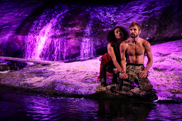 Photo Flash: First Look at Justin Deeley in Waterfall-Set MACBETH at Serenbe Playhouse Image