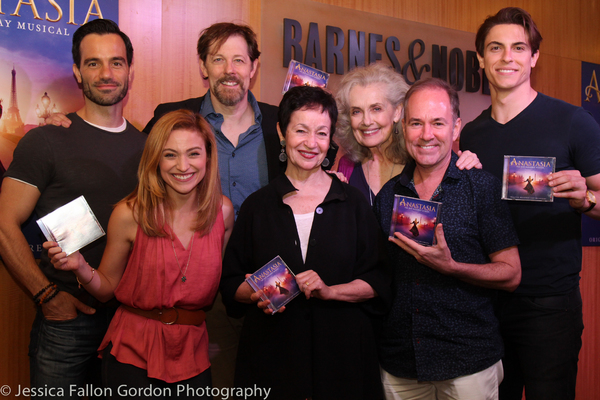 Ramin Karimloo, Christy Altomare, John Bolton, Lynn Ahrens, Mary Beth Peil, Stephen F Photo