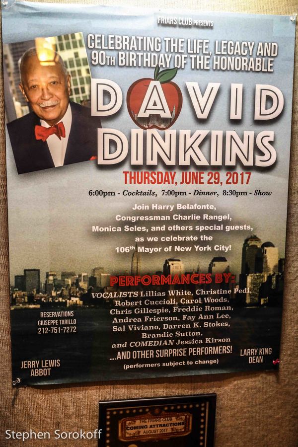 Photo Coverage: Gov. Cuomo, Harry Belafonte, and Others Join Friars In Saluting Mayor David Dinkins on His 90th Image