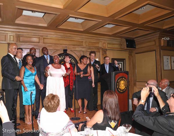 Photo Coverage: Gov. Cuomo, Harry Belafonte, and Others Join Friars In Saluting Mayor David Dinkins on His 90th Image