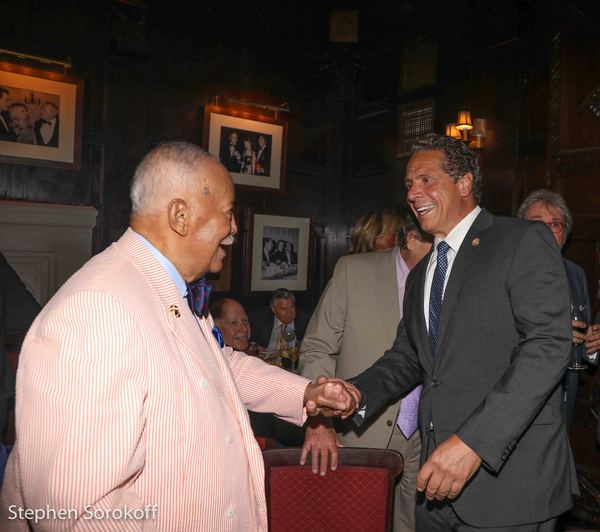 Photo Coverage: Gov. Cuomo, Harry Belafonte, and Others Join Friars In Saluting Mayor David Dinkins on His 90th Image