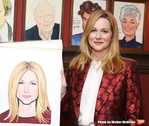 Photo Coverage: Laura Linney and Cynthia Nixon Celebrate Their New Portraits at Sardi's! Image