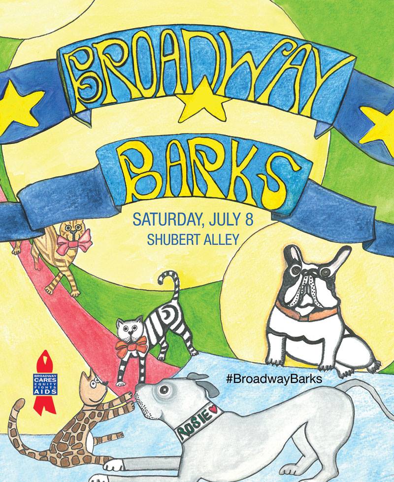 Photo Flash: Artwork Revealed for 19th Annual Broadway Barks! Image