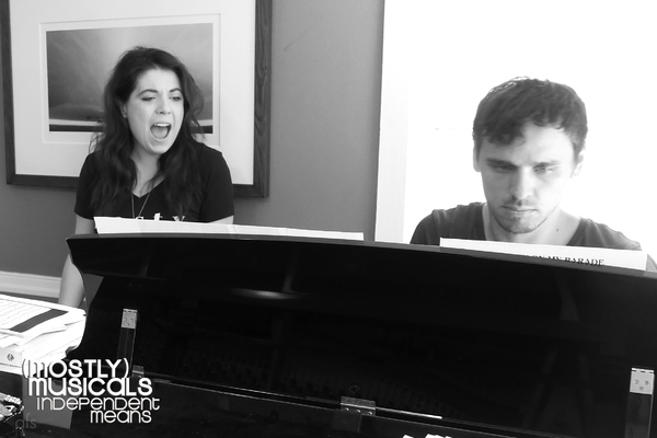 Photo Flash: In Rehearsal with (Mostly) Musicals on Independence Eve Image