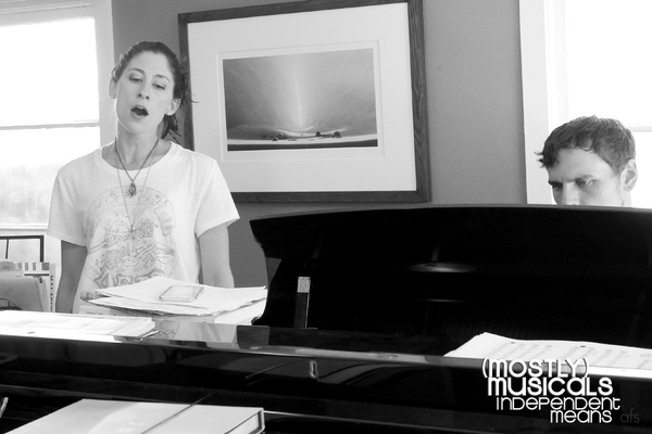 Photo Flash: In Rehearsal with (Mostly) Musicals on Independence Eve Image