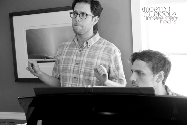 Photo Flash: In Rehearsal with (Mostly) Musicals on Independence Eve Image