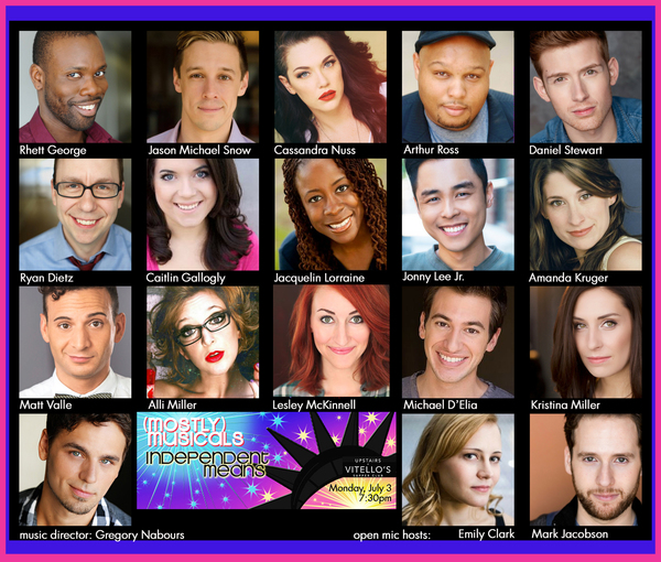 Photo Flash: In Rehearsal with (Mostly) Musicals on Independence Eve Image