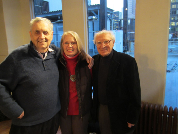Sherman Yellen, Maggie L. Harrer and Sheldon Harnick Photo