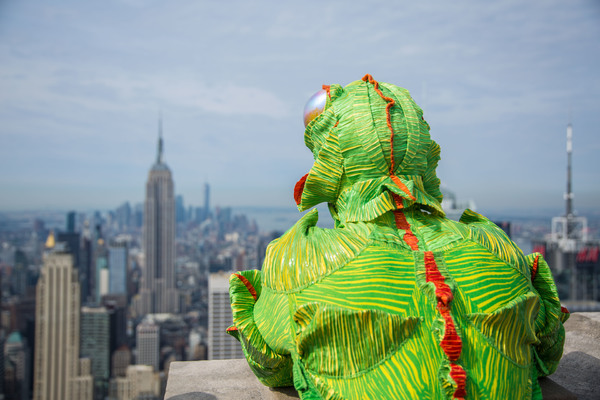 Photo Flash: Colorful Insects of Cirque's OVO Visit Top of the Rock Image