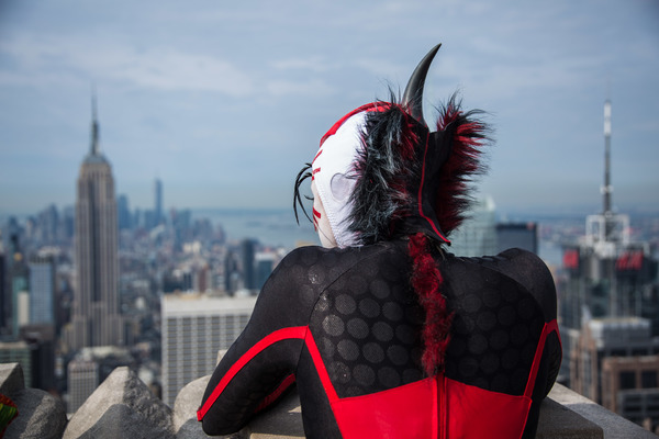 Photo Flash: Colorful Insects of Cirque's OVO Visit Top of the Rock Image