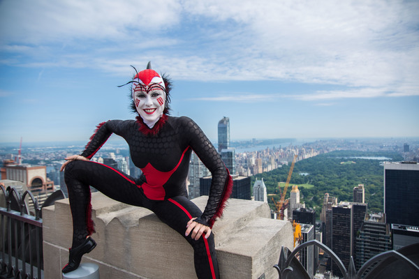 Photo Flash: Colorful Insects of Cirque's OVO Visit Top of the Rock Image
