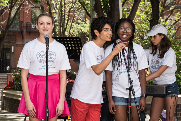 Photo Flash: NYMF's PEACE, LOVE AND CUPCAKES: THE MUSICAL Gives Sneak Peek in Midtown Image