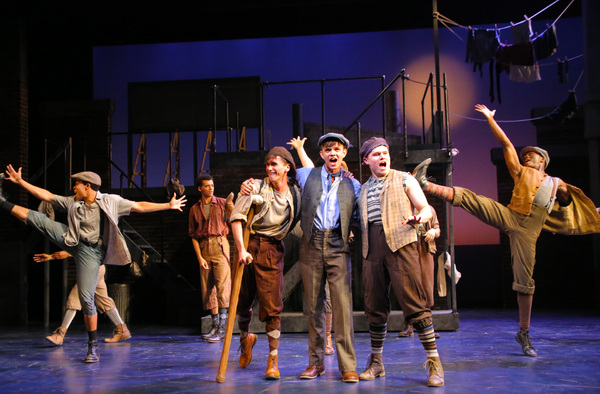 Photo Flash: First Look - NEWSIES Seizes the Day at CT Rep! Image