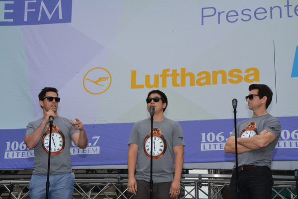 Andrew Call, Raymond J. Lee and Andy Karl Photo