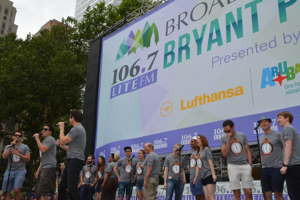 Photo Coverage: GROUNDHOG DAY, WICKED & More Help Kick Off the Summer at Broadway in Bryant Park! 