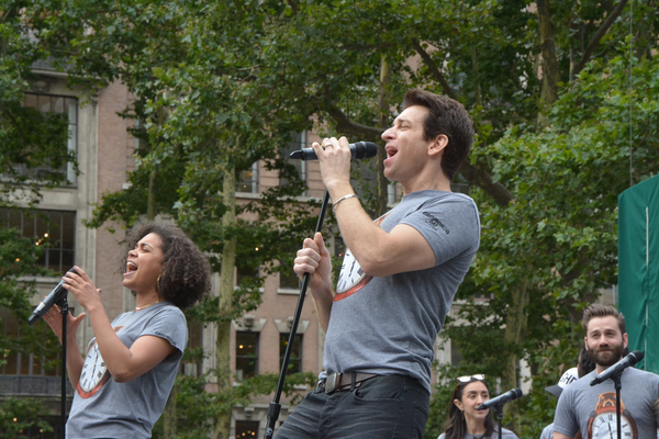Photo Coverage: GROUNDHOG DAY, WICKED & More Help Kick Off the Summer at Broadway in Bryant Park! Image
