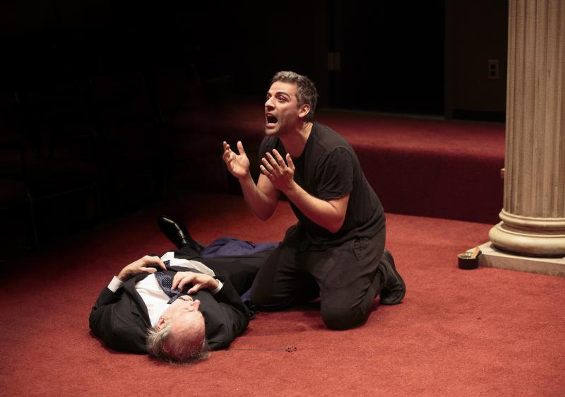 Photo Flash: First Look at Oscar Isaac, Keegan-Michael Key and More in HAMLET at The Public Theater Image