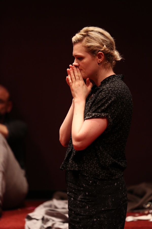 Photo Flash: First Look at Oscar Isaac, Keegan-Michael Key and More in HAMLET at The Public Theater Image