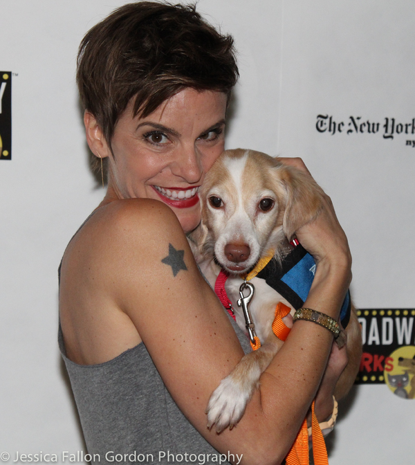 Photo Coverage: Stars of COME FROM AWAY, ANASTASIA, GROUNDHOG DAY and More Align for BROADWAY BARKS Image