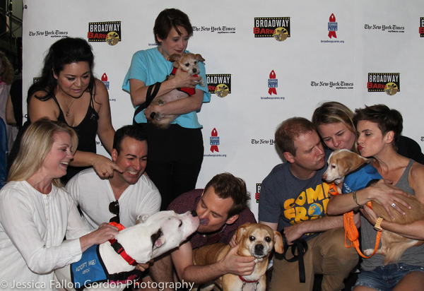 Photo Coverage: Stars of COME FROM AWAY, ANASTASIA, GROUNDHOG DAY and More Align for BROADWAY BARKS Image