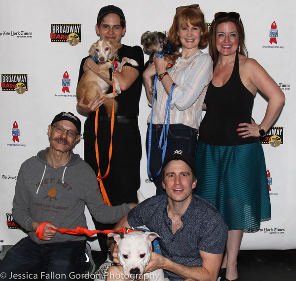 Photo Coverage: Stars of COME FROM AWAY, ANASTASIA, GROUNDHOG DAY and More Align for BROADWAY BARKS Image